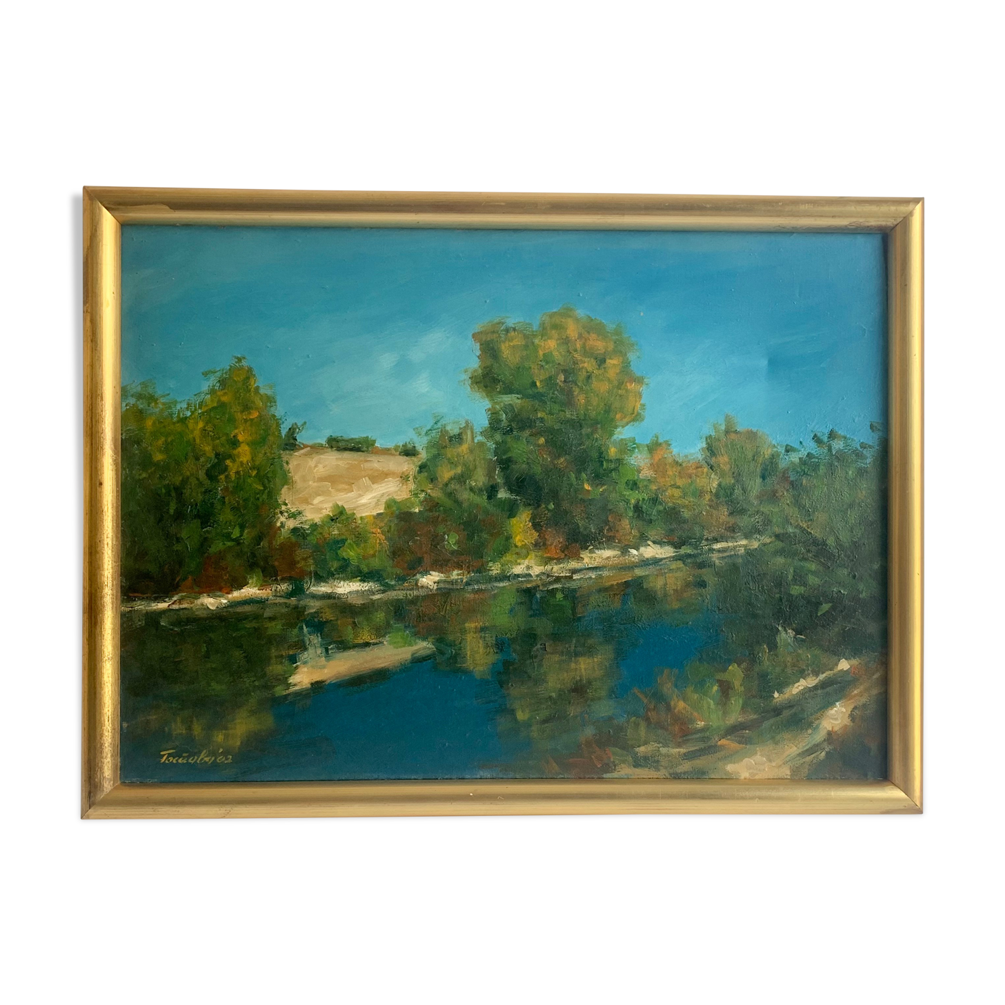 Oil painting, 1970