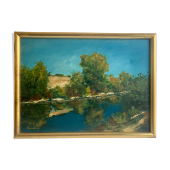 Oil painting, 1970