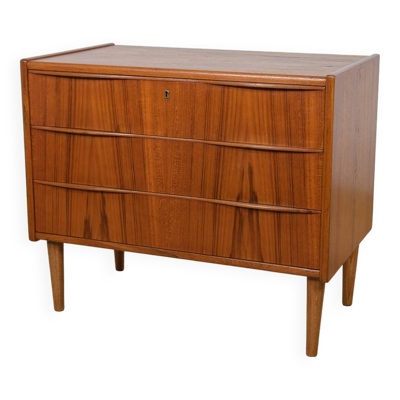 Commode Mid-Century en Teck, Danemark, 1960s