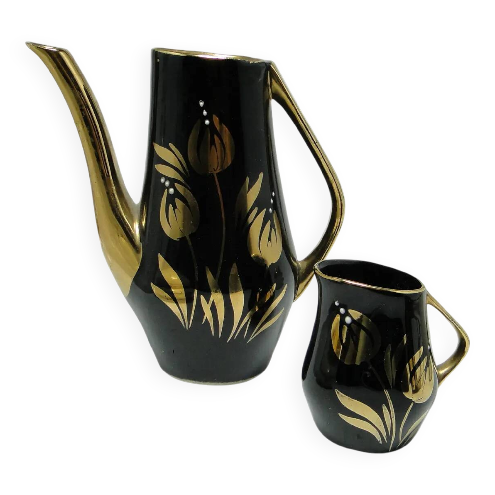 Sugar bowl, mid-century modern, porcelain, Chodzież, Poland, 1970s.
