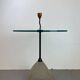 Table d'appoint post-moderne dans le style d'Ettore Sottsass, Italie, années 1980.