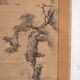 Kakejiku, ancient Japanese landscape in ink on paper – Japan, around 1900.