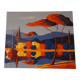 Tableau paysage peinture au couteau