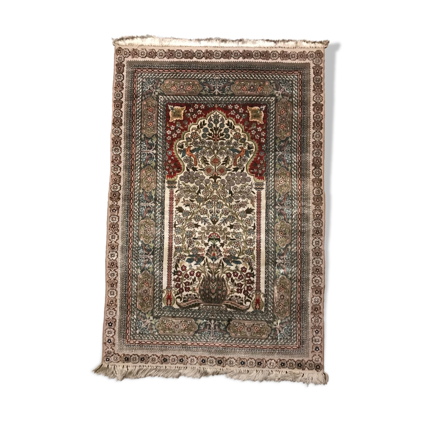 Ereke silk carpet 91x61cm