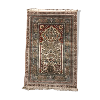 Tapis Ereke soie 91x61cm