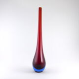 Vase drop shape in Murano glass   1960s