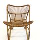Rohe Noordwolde rattan chair, 1960, Netherlands