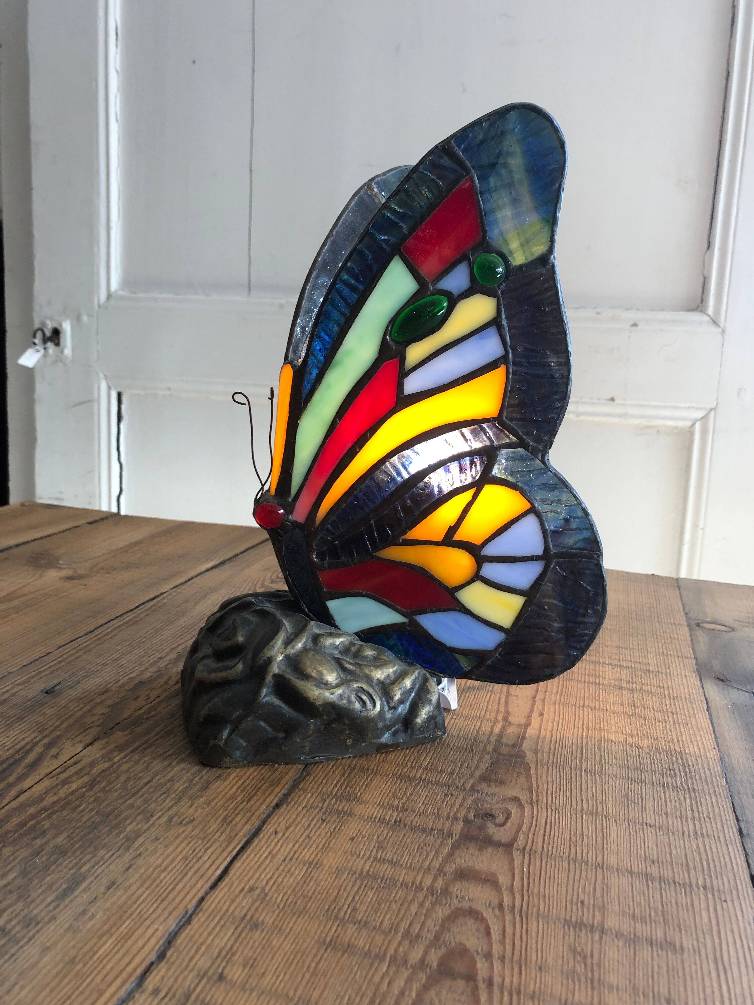 Tiffany butterfly lamp