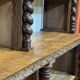 Bibliothèque de boiserie en chêne et sapin début XXème