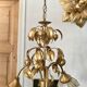 Mother-of-pearl petal chandelier