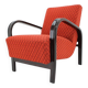 Pair of Design Renovated Armchairs by Arch. Kropacek and Kozelka, 1950s