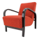 Pair of Design Renovated Armchairs by Arch. Kropacek and Kozelka, 1950s