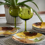 6 dessert plates Castellania 1970