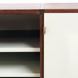 Sideboard in Wengé and White by Cees Braakman for Pastoe