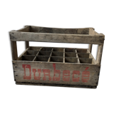 Wooden case for bottles
