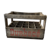 Wooden case for bottles
