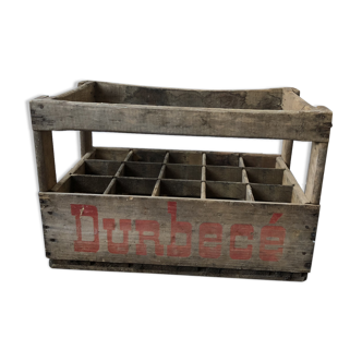 Wooden case for bottles