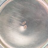 Silver metal chandeliers