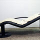 Chaise longue on wheels, Italian production, 1980s