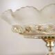 20th-Century Metal Fruit Bowl with Cherub, 1890s