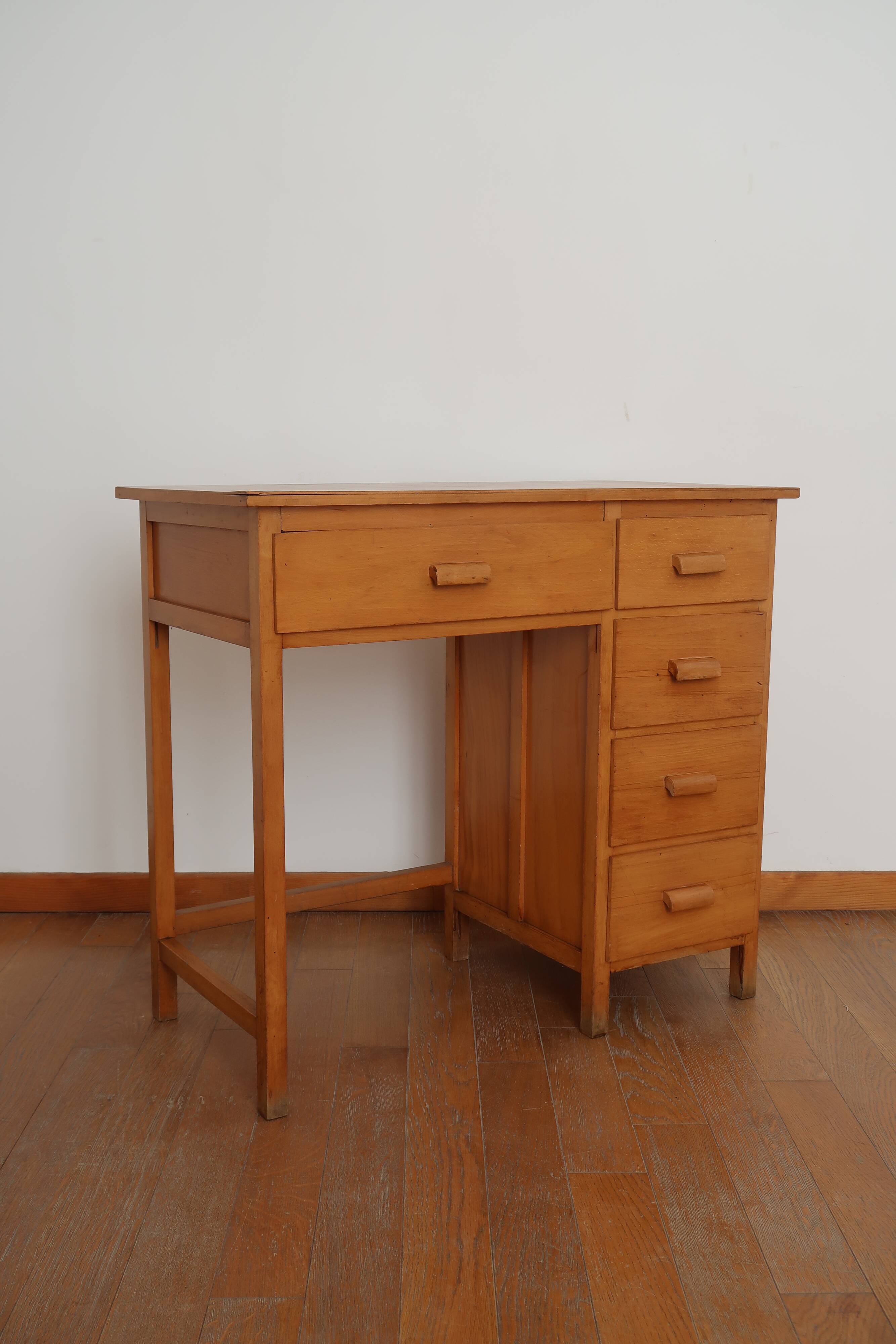 50's wooden desk