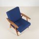 Danish Cigar GE240 chair by Hans Wegner for Getama, 1950s