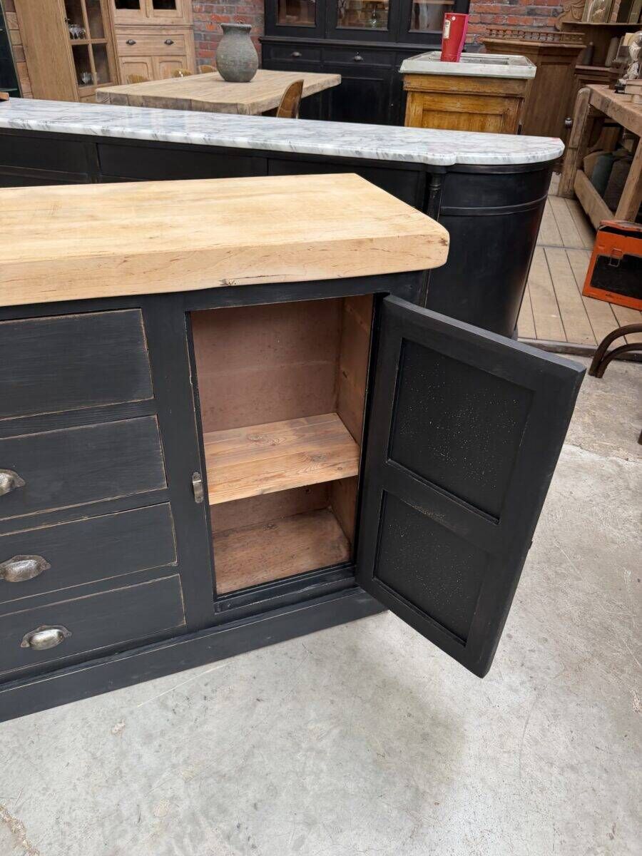 Workshop furniture from the early 20th century.