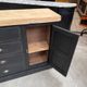 Workshop furniture from the early 20th century.