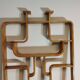 Room Dividers by Ludvik Volak for Drevopodnik Holesov, 1950s, Set of 2
