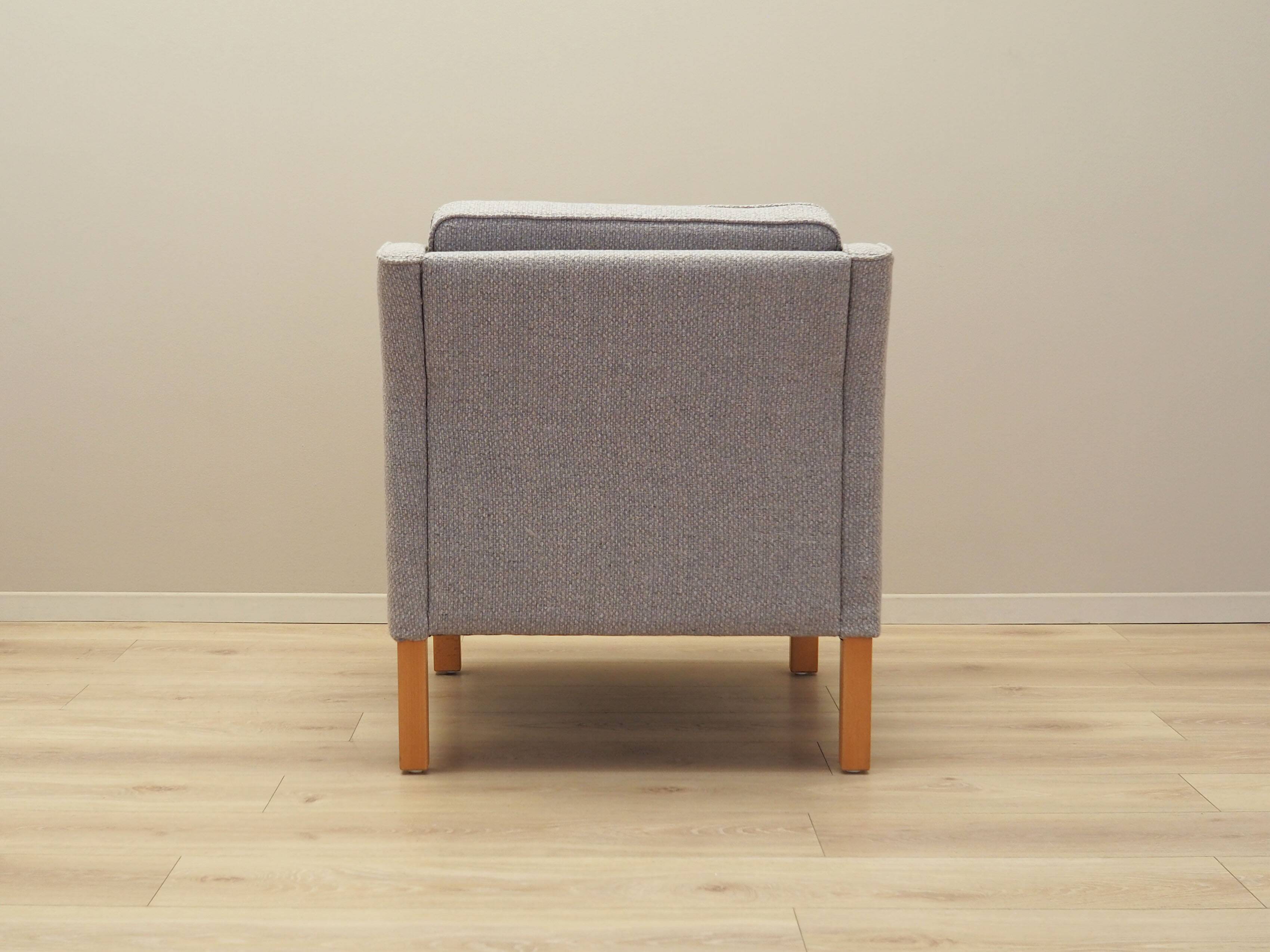 Beech armchair, Danish design, 1970s, production: Denmark