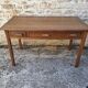 Oak farmhouse table