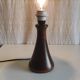 Pied de lampe à poser en bois massif style scandinave - mid. XXeme