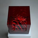 Cubo Di Teo light object lamp by James Rivière, 1970s Italy.