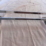 Towel rack chromed metal 50s