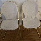 Pair of Gastone Rinaldi chairs, 1970s.
