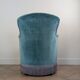 Fauteuil crapaud velours