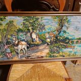 Tapestry decoration tapestry 82/39 cm canvas