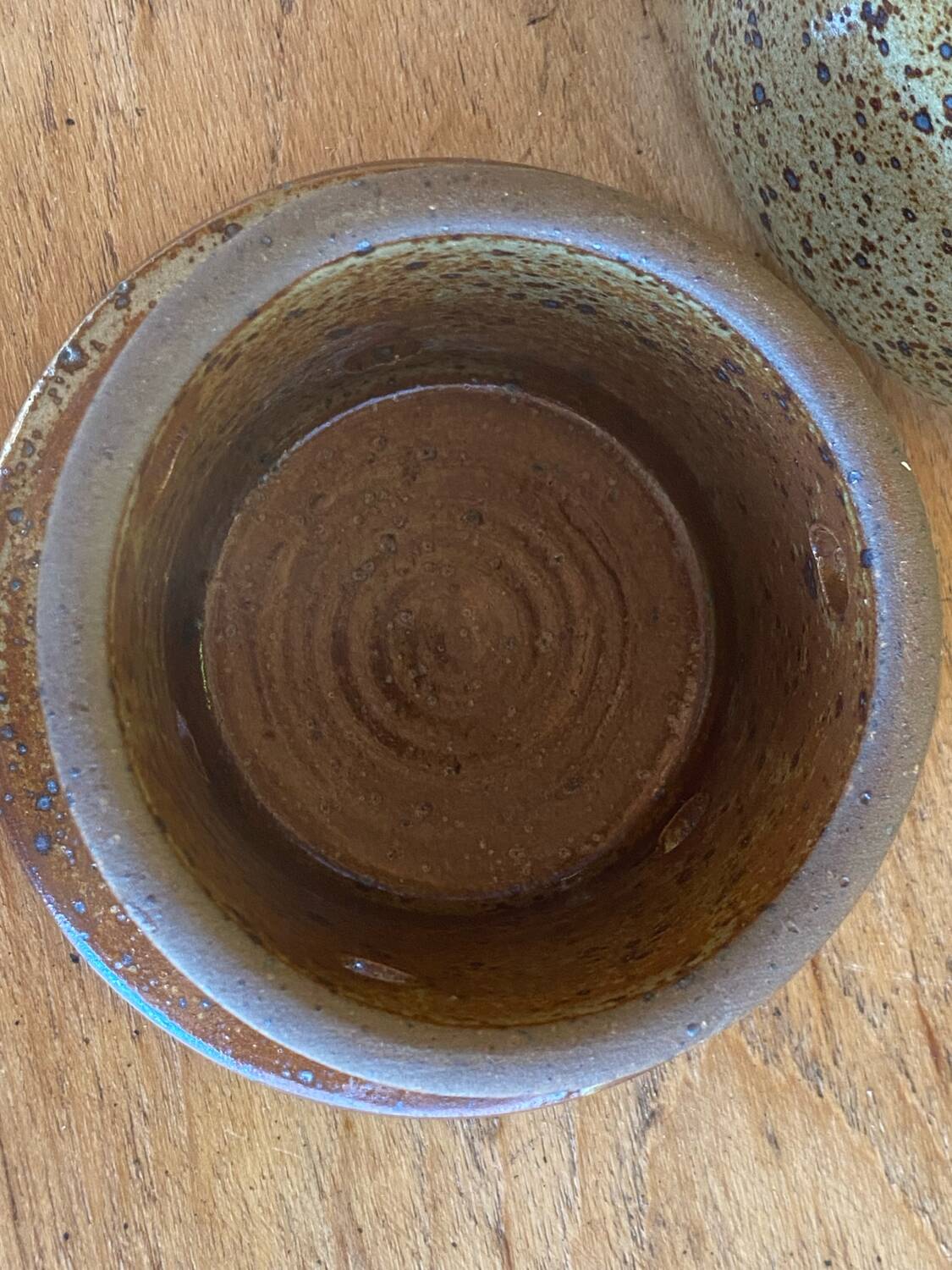 Beurrier à eau grès artisanal