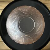 Art Deco pink fish bowl or salad bowl