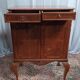 Meuble bar chippendale Maison JELLINEK en acajou