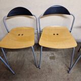 Vico Magistretti for Fritz Hansen - Set of 4 beech chairs MB9918