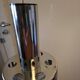 RAAK chrome metal pendant light, 1970s