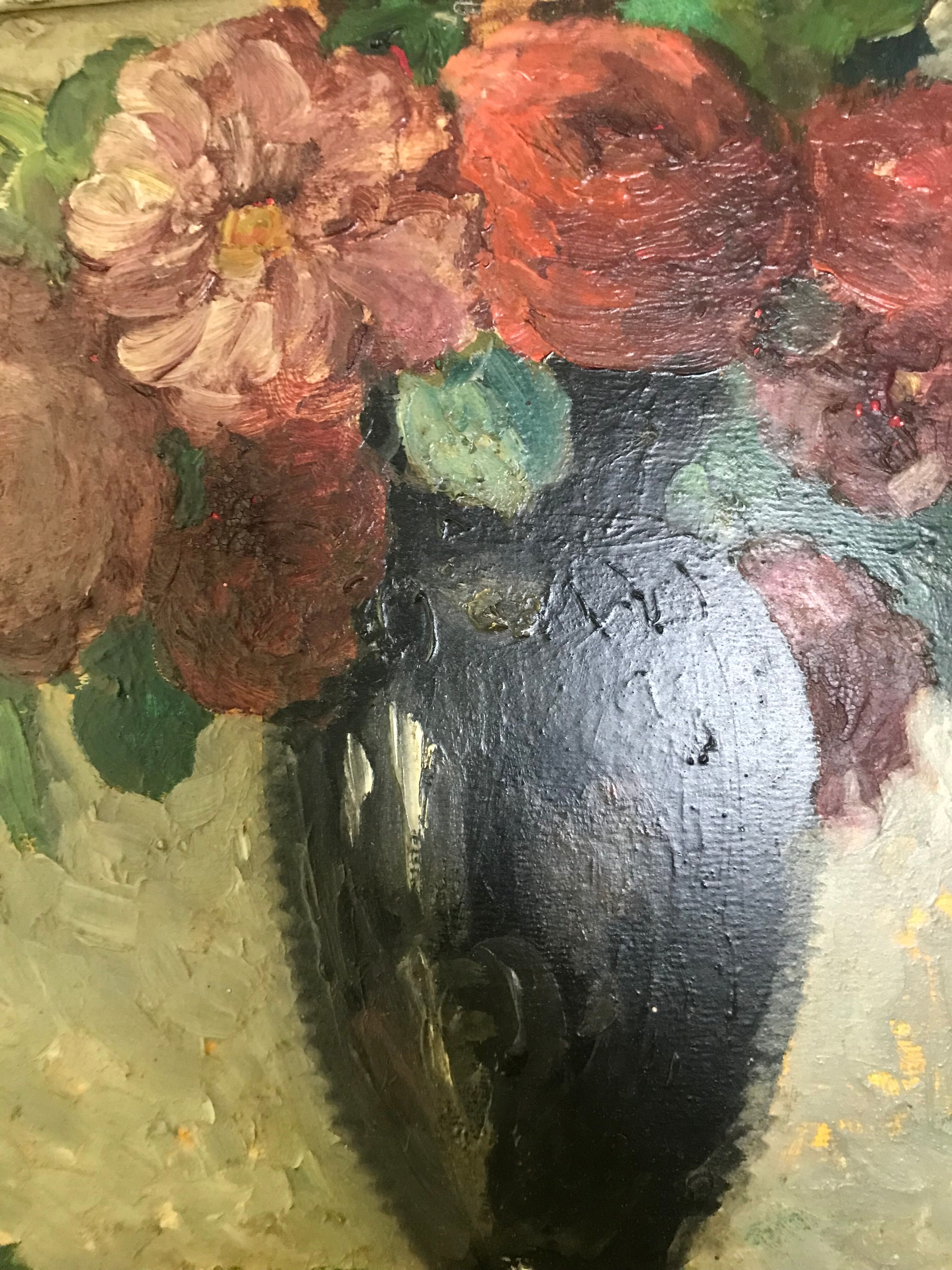 Bouquet of flowers signed grozi