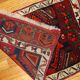 Old Turkish carpet Yastik handmade 61cm x 110cm 1890s