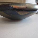 Malte blown glass ashtray, phoenician sign