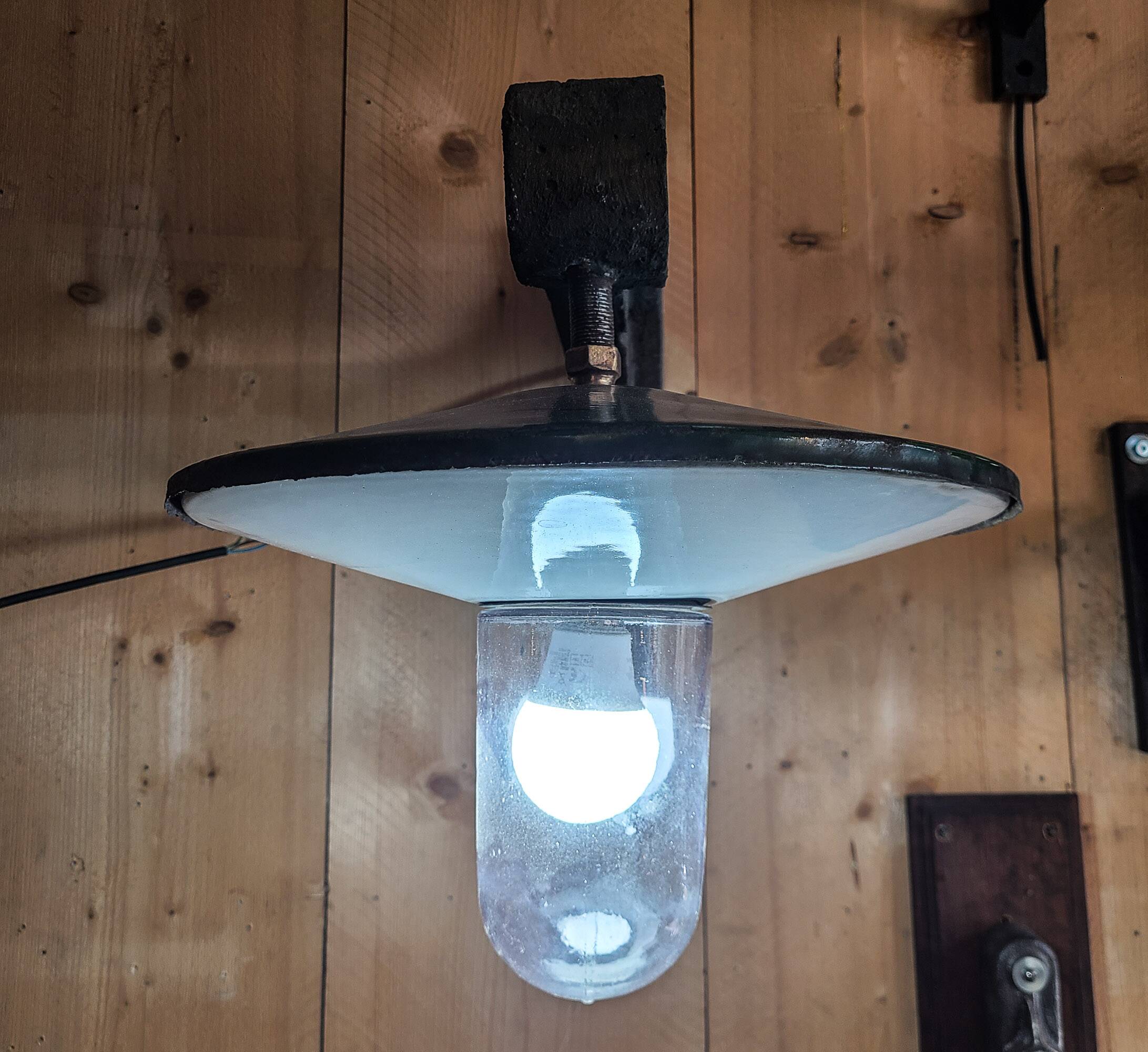 Industrial wall light