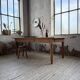Table de ferme en merisier