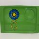 Vintage tea tray and cup, Made in Japan Boeki,1970s