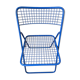 Chaise pliante "Ted Ned" bleue par Niels Gammelgaard