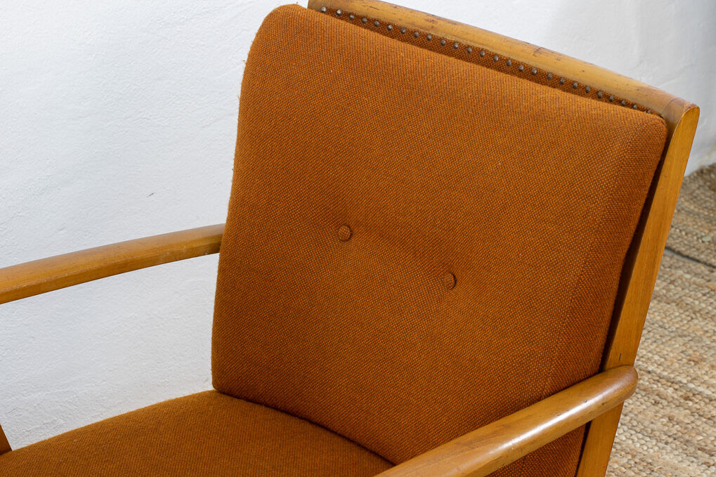 Pair of scandinavian armchairs 66 cm
